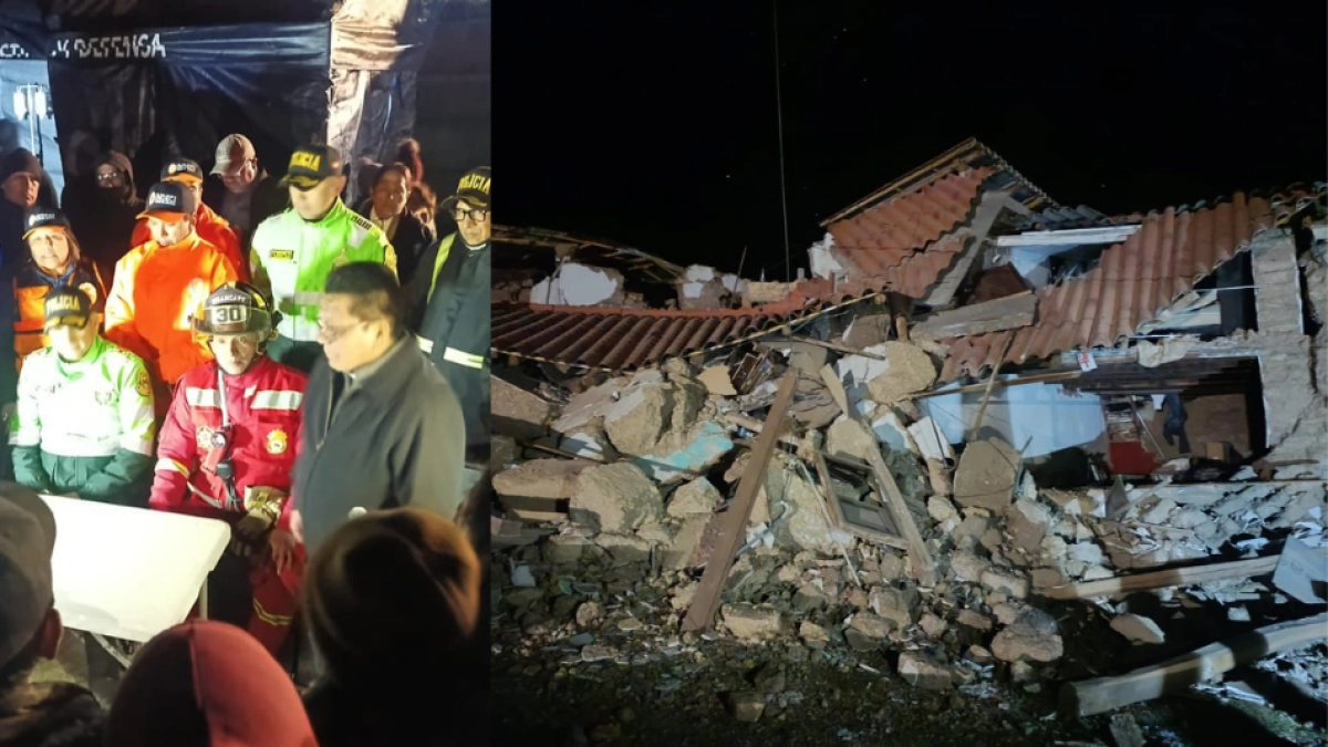 Fotos y videos del terremoto en Perú, que dejó al menos cinco muertos, 21 heridos y más de 300 damnificados: provocó daños en varias estructuras