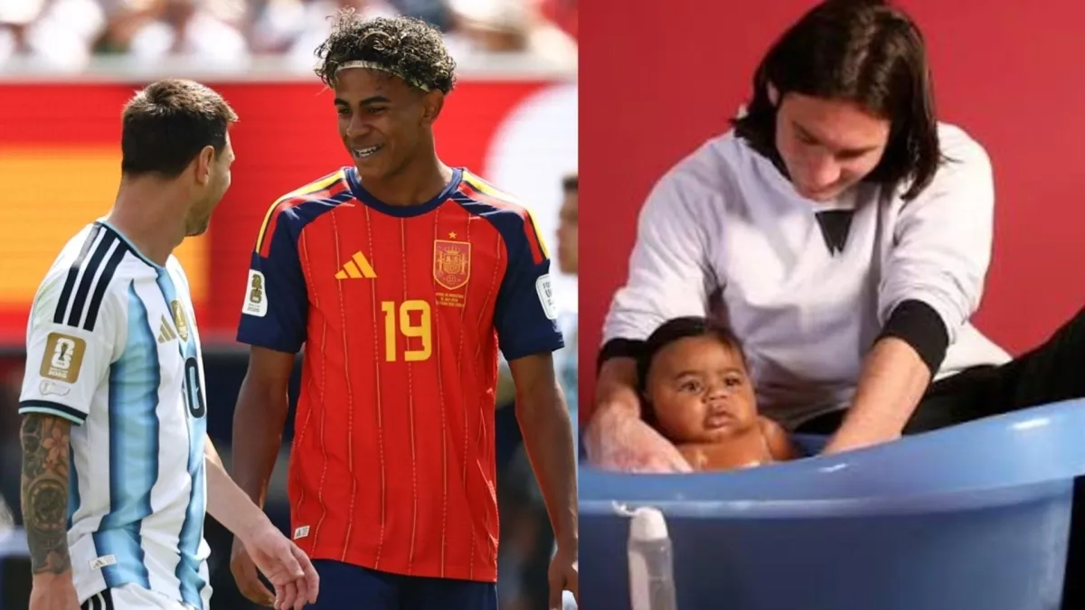 Video | Lionel Messi y Lamine Yamal se reencontraron 18 años después de la famosa foto: así fue el saludo en la final del Mundial 2026