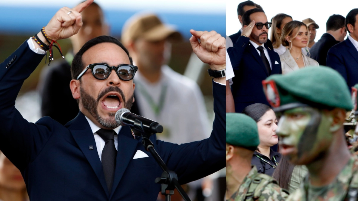De La Espriella endurece su mensaje: posesión en una base militar y ofensiva contra el crimen