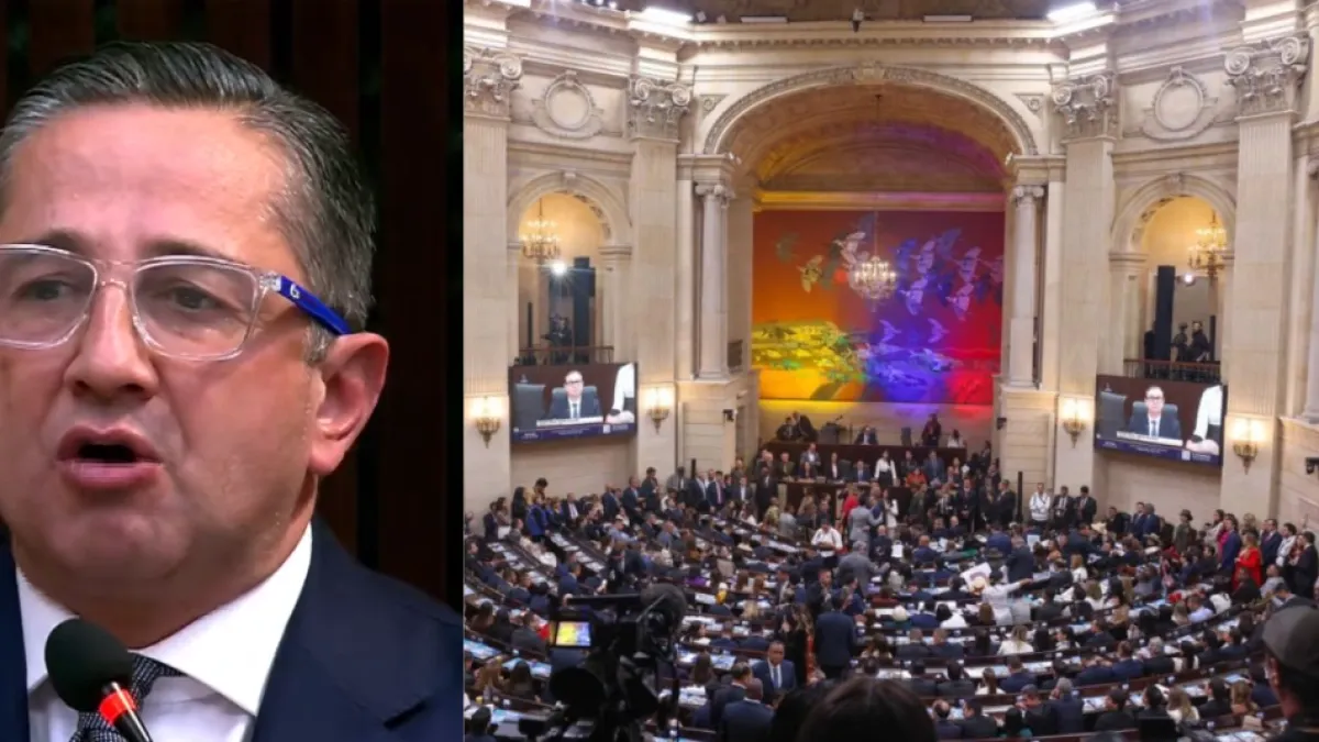 Julio César Triana en la réplica de la oposición a Gustavo Petro durante la instalación del Congreso: 'Su impronta fue la retórica vacía'