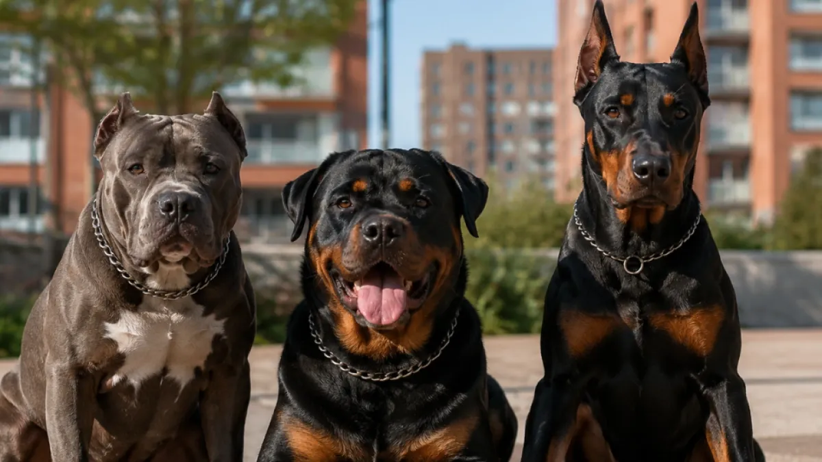 ¿Tiene un pitbull, rottweiler o dóberman? Bogotá habilitó una plataforma para el registro obligatorio de perros de manejo especial