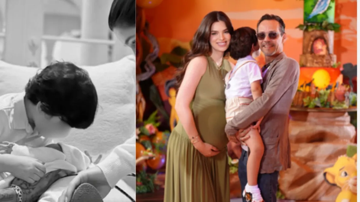 Marc Anthony y Nadia Ferreira dieron la bienvenida a su hija Myla: 'Qué bendición tan grande'