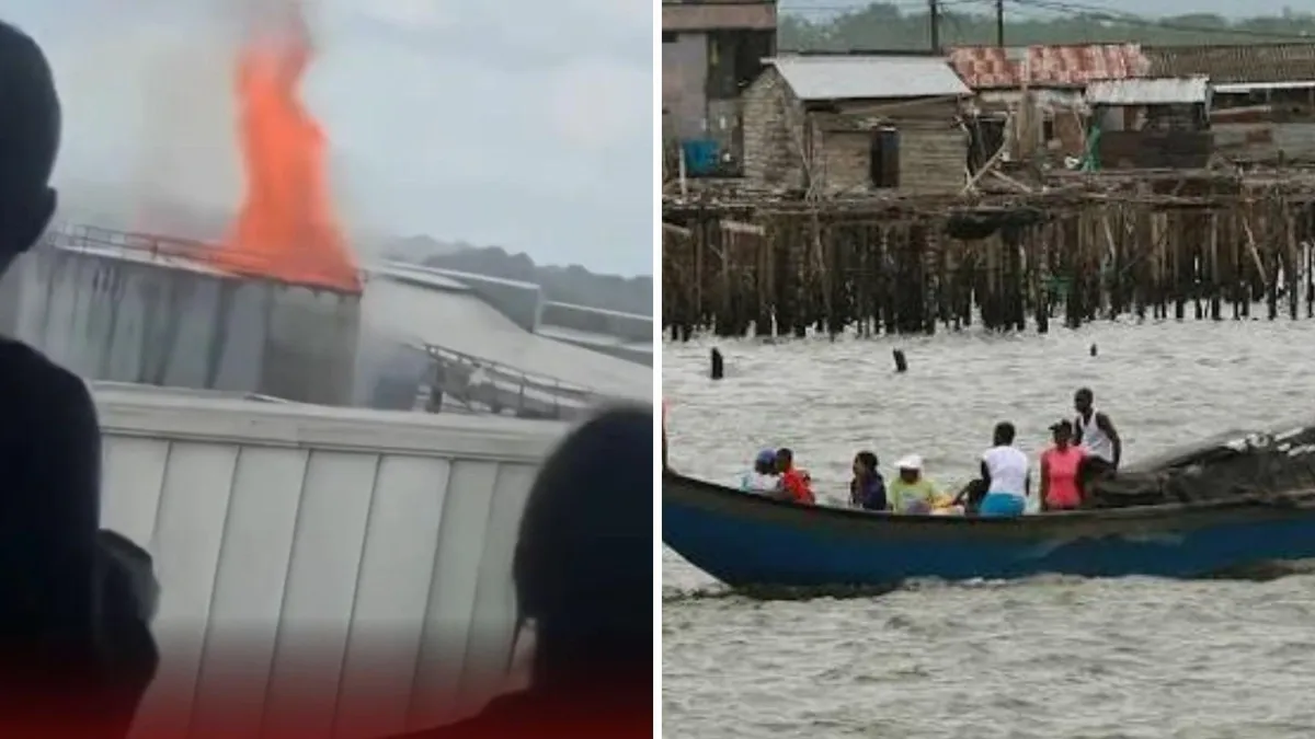 Fuerte explosión de un tanque en zona franca de Buenaventura: dos personas resultaron con quemaduras y fueron llevadas a clínica de la ciudad puerto