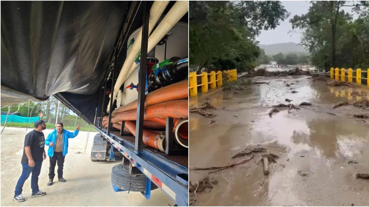 Bogotá envía planta de agua potable a Tame, Arauca, tras emergencia por avalancha que afectó el acueducto y a más de 42.000 personas