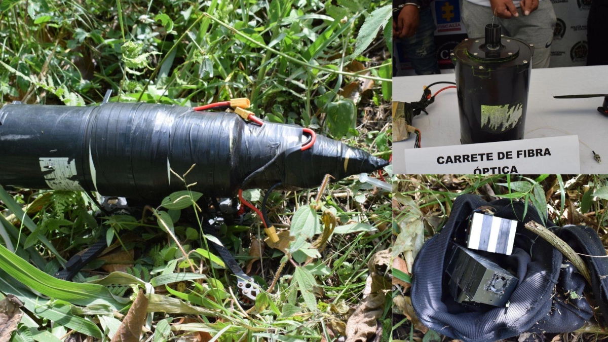 Drones, armas y explosivos: el arsenal hallado en Popayán y Santander que prende las alertas por posibles atentados a instalaciones militares