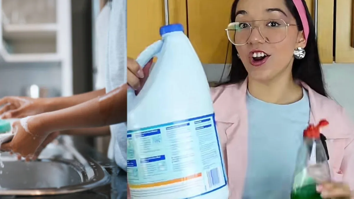 ¿Por qué no debería mezclar jabón de loza con cloro? Esto dice ingeniera química