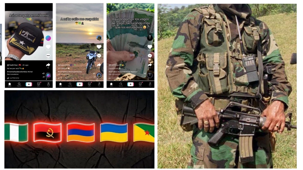 Los emojis y códigos que usan grupos armados para reclutar menores en TikTok y otras redes sociales