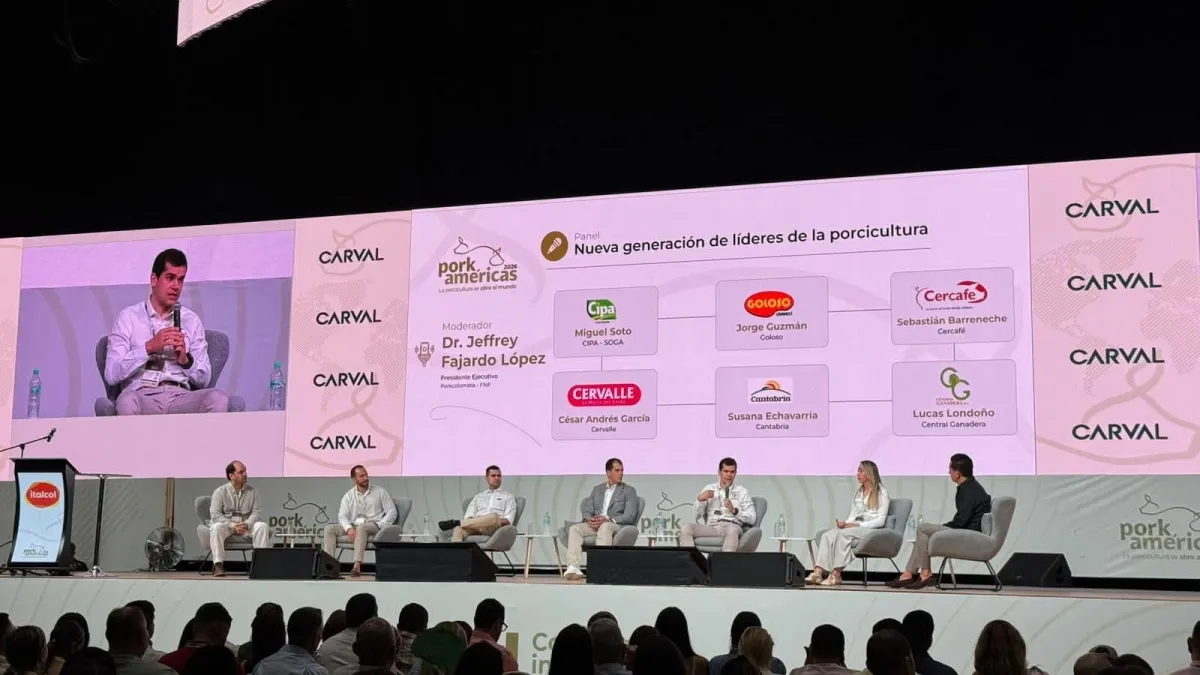 Jóvenes empresarios del agro apuestan por IA, tecnificación y exportaciones para transformar la porcicultura colombiana en la próxima década