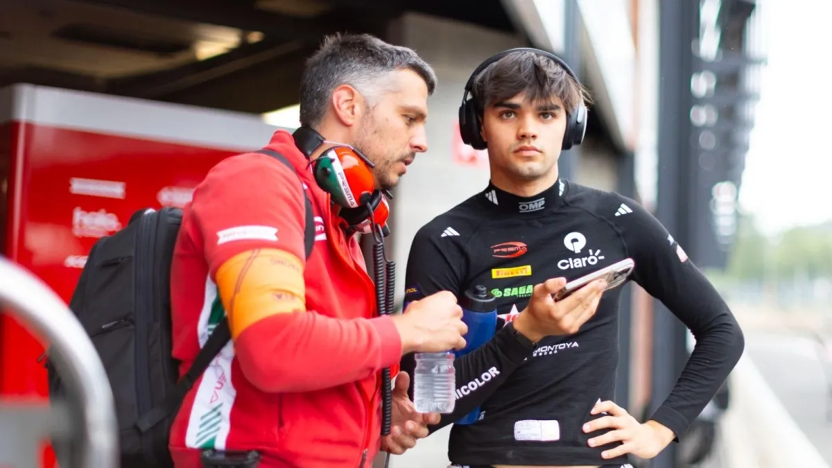 Sebastián Montoya busca revancha en el GP de Hungría tras su paso amargo por Spa-Francorchamps: 'Estamos a tiempo para recuperar'