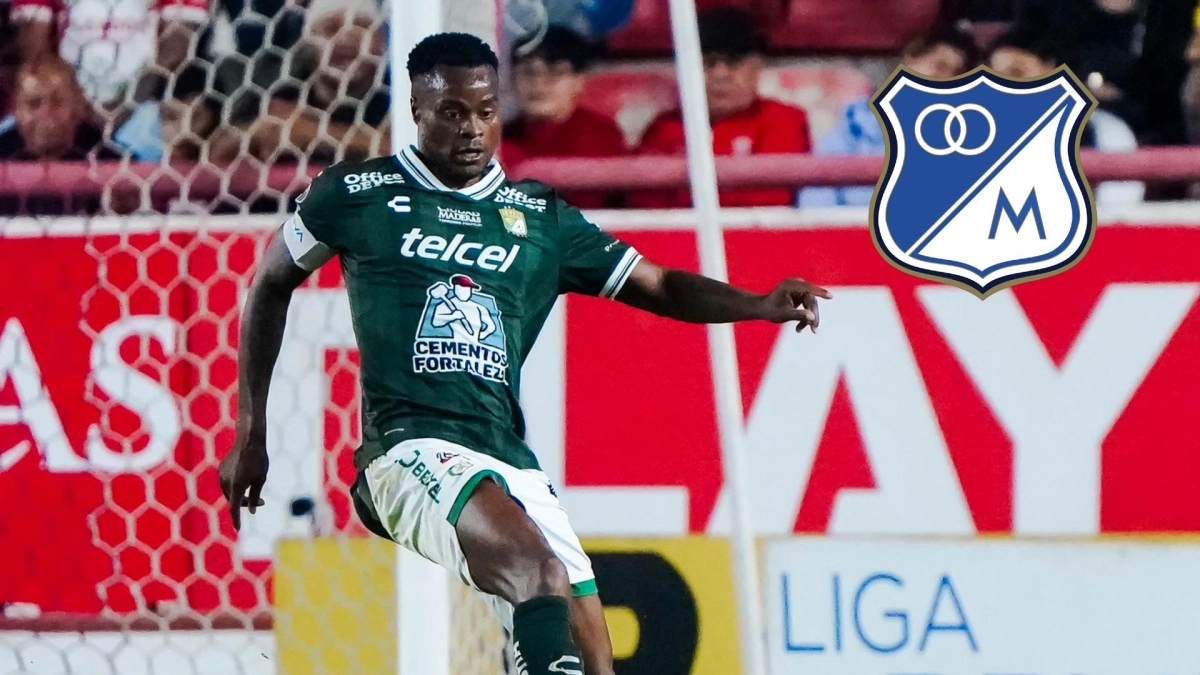 Millonarios por fin tiene al tan anhelado refuerzo en la defensa: anunció el fichaje de Stiven Barreiro, quien llega del León de México