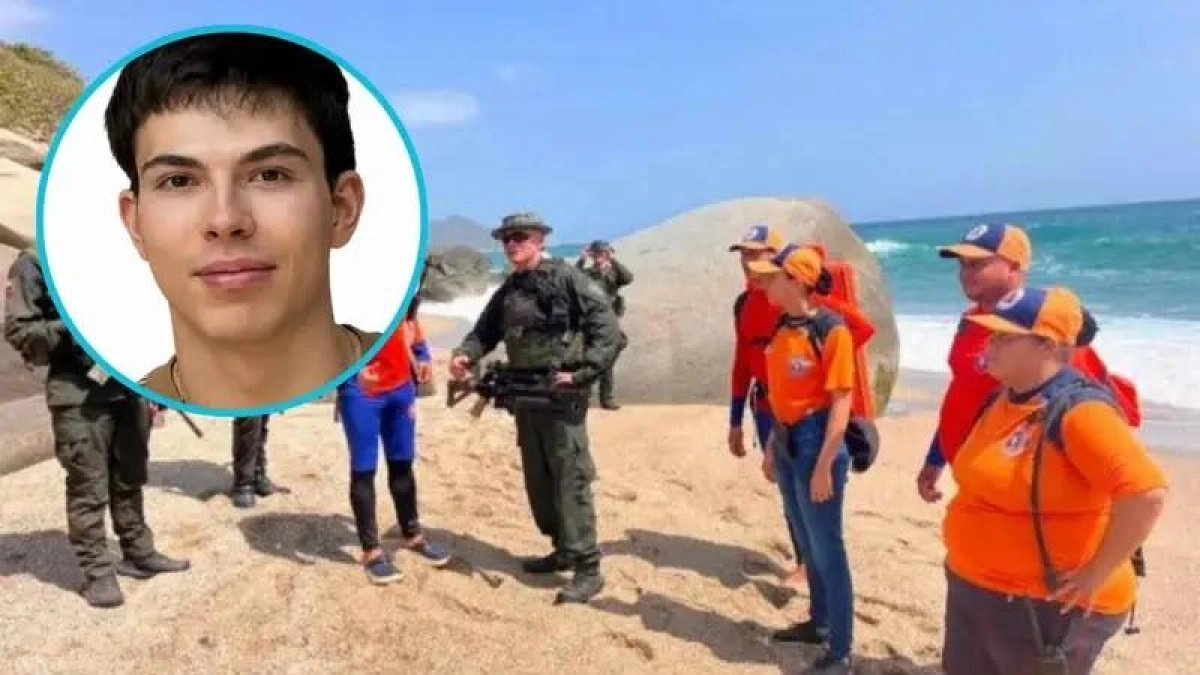 Una semana después, la búsqueda del turista alemán desaparecido en el Parque Tayrona continúa sin rastro: esto dice la Dimar