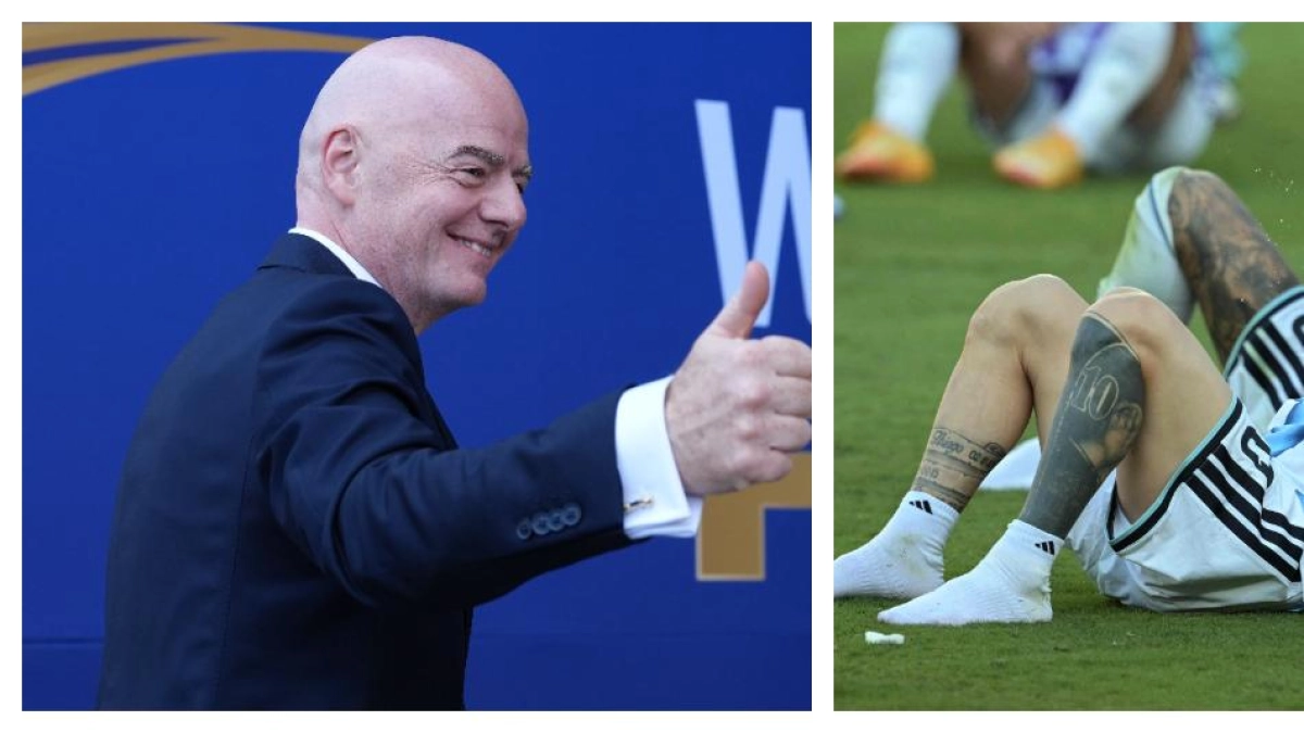 Gianni Infantino le envía una carta a Argentina luego de la derrota contra España en el Mundial: el texto sale a la luz