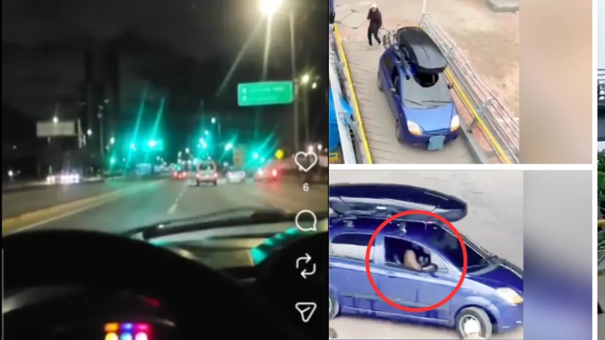 Conductor del Spark azul reapareció en redes insultando al alcalde Galán; dijo que 'jamás' va a pagar las multas que debe