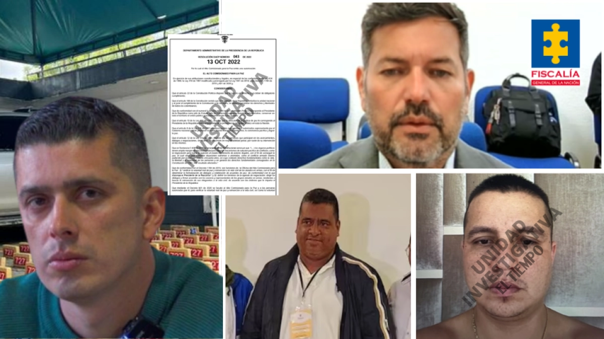 'El gobierno Petro les dio estatus de gestores de paz al primero y segundo de la organización de alias Araña': dice el 'narcochofer' del caso de UNP