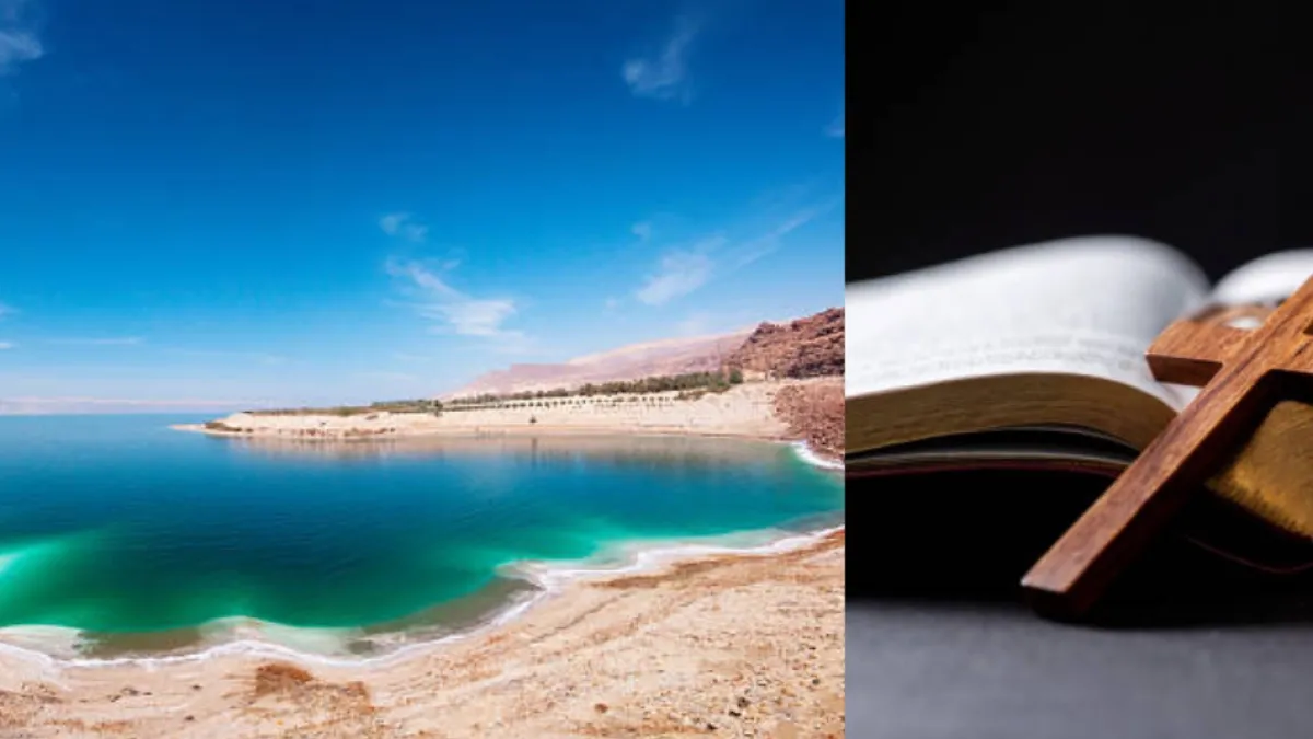 El extraño cambio en el Mar Muerto que sorprende a los científicos y que muchos relacionan con una profecía de la Biblia