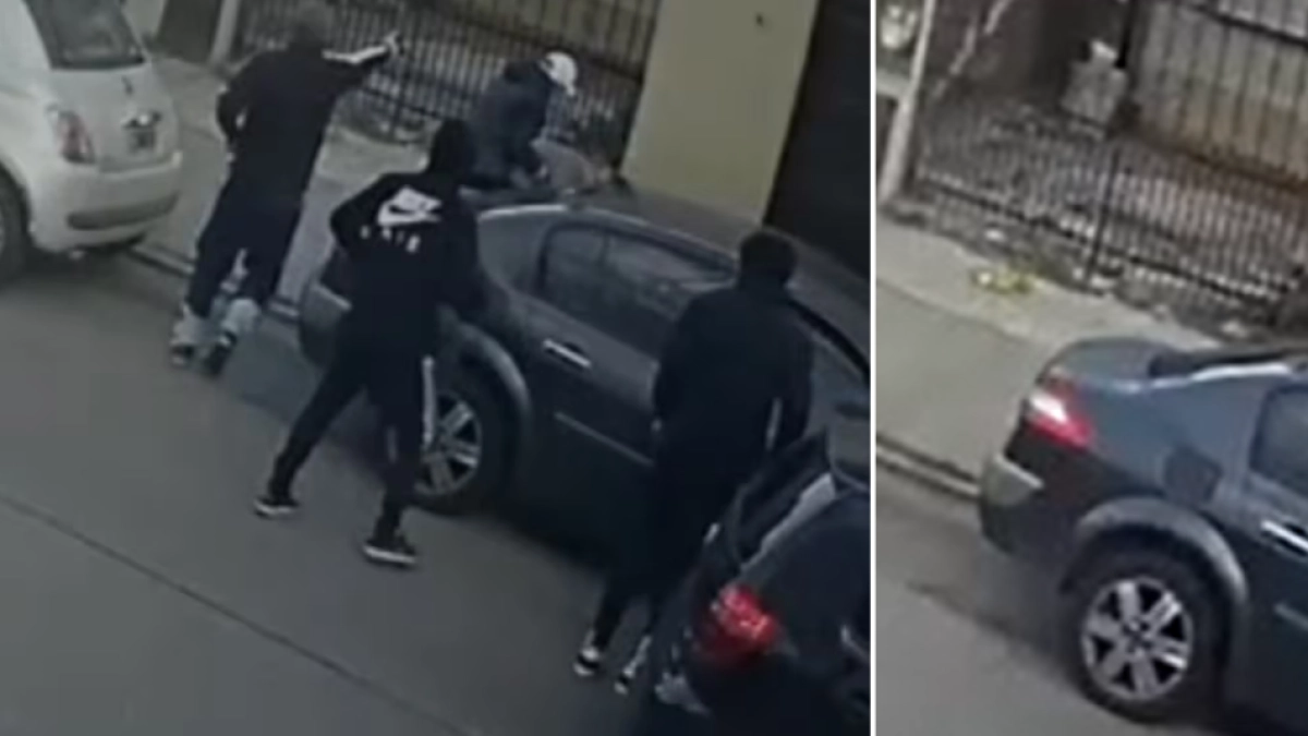 Tres ladrones robaron un carro, pero como no podían arrancarlo obligaron al dueño a explicarles cómo se ponían los cambios