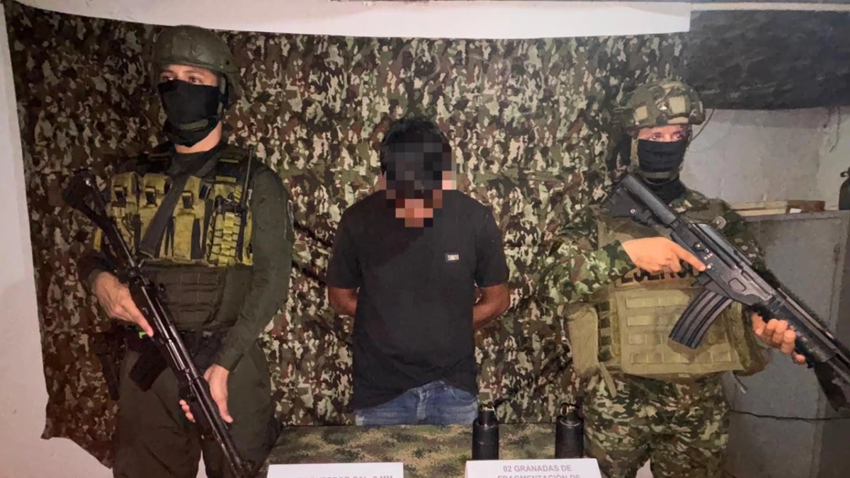 Captura en La Gabarra frustró presunto atentado del Eln contra la Fuerza Pública en el Catatumbo
