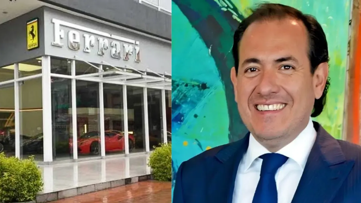 Empresario mexicano Sergio de la Vega, exdueño de Autos Italianos de Colombia, explica qué pasará con los clientes del concesionario Ferrari en Bogotá