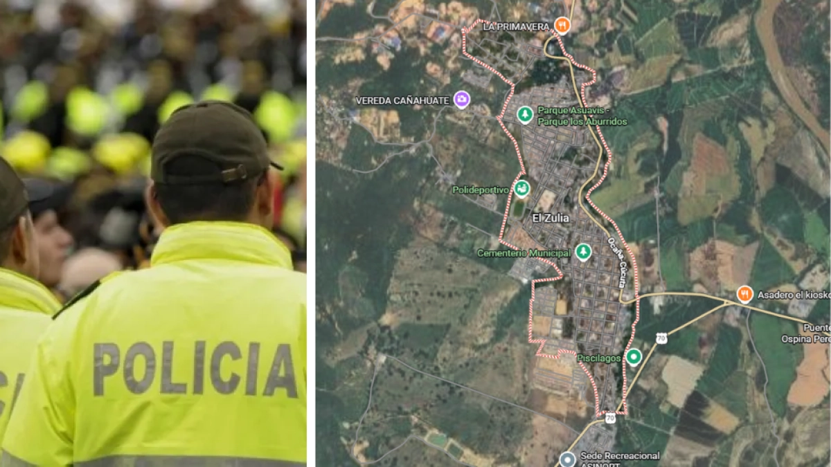 Atención: el comandante de la Policía de Norte de Santander sufrió un atentado en una carretera de El Zulia; dos uniformados están heridos