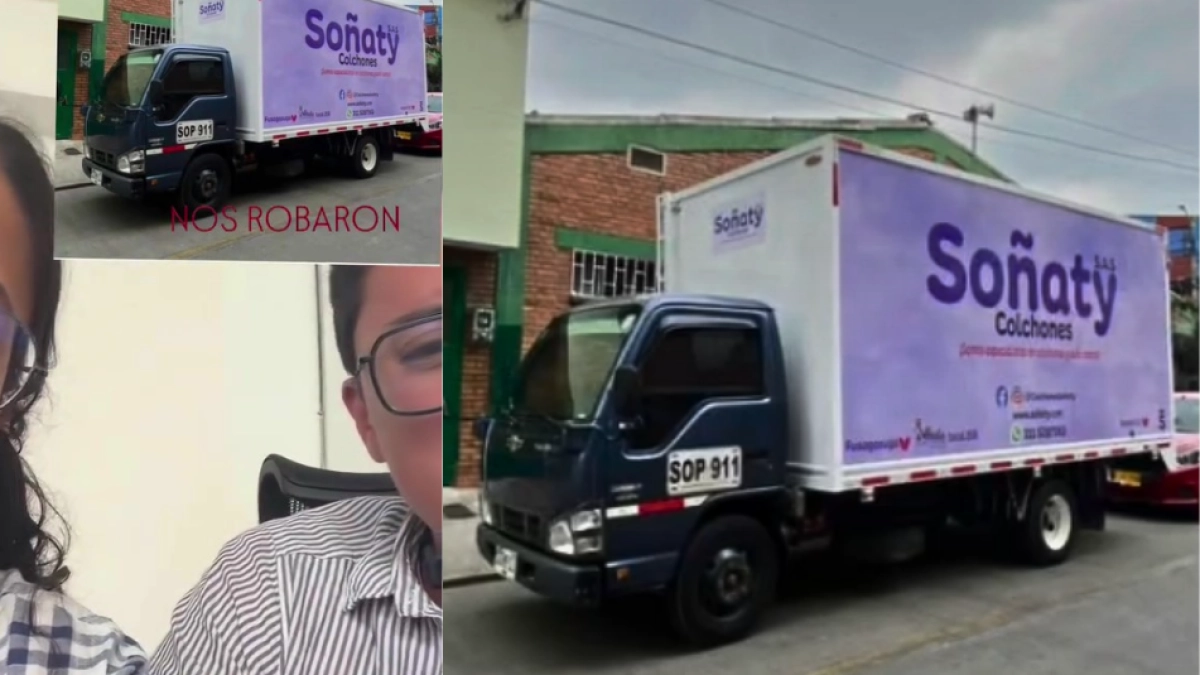 Recuperaron furgón robado a emprendedores en Bogotá: habían denunciado el hurto del vehículo horas antes en redes sociales