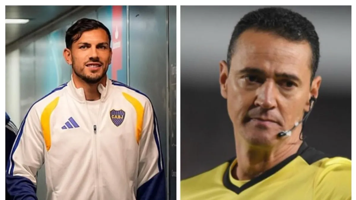 Tenso cruce entre Wilmar Roldán y Leandro Paredes deja empujones y amonestaciones en la Copa Sudamericana