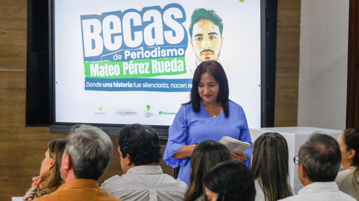 De la tragedia a la esperanza territorial: Antioquia rinde tributo a Mateo Pérez Rueda con becas de periodismo
