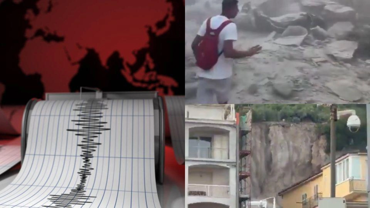 Atención: terremoto de magnitud 4,7 causó numerosos daños y al menos 8 heridos leves en Nápoles, Italia; así quedó registrado el sismo en videos