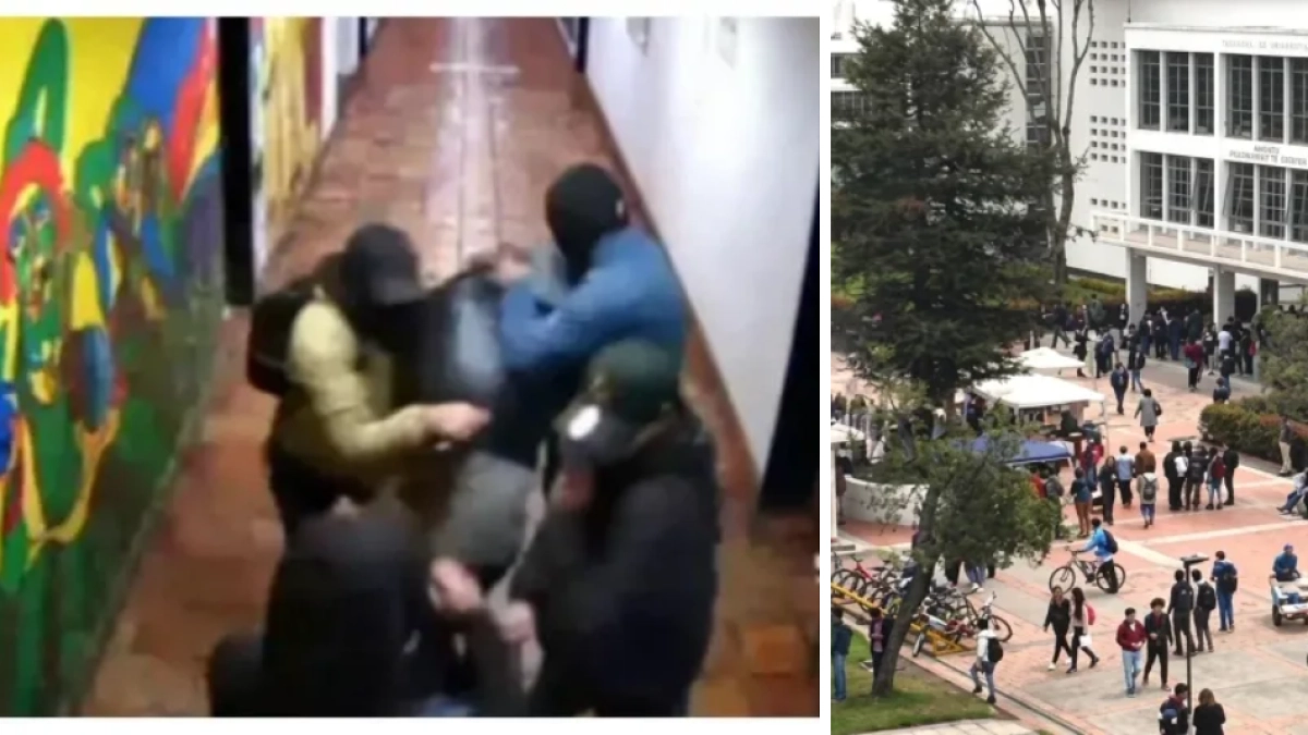 Kevin Arrigui, estudiante de la Universidad Nacional, contó que sobrevivió a violento ataque con cuchillos gracias a su chaqueta: 'Me tiraron al piso'