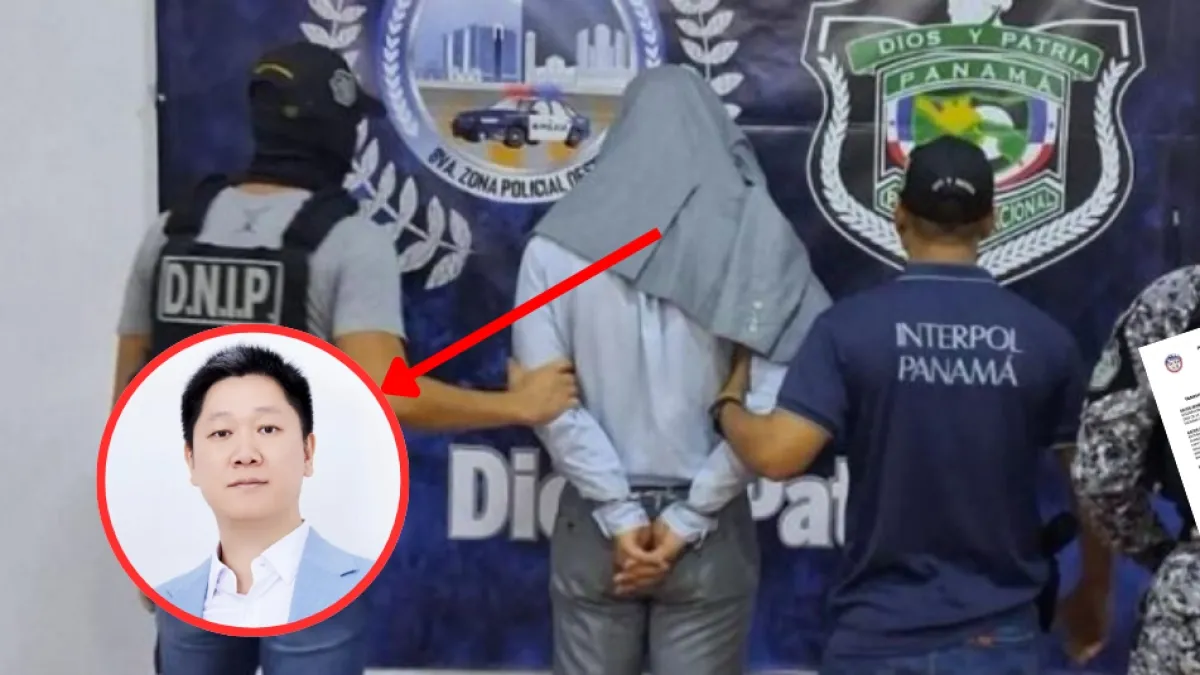 La conexión de asiático capturado por estafa en Panamá e hijos de general (r.) colombiano; China tramita extradición