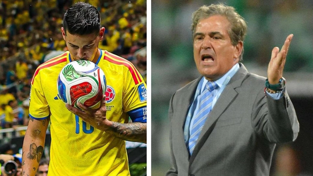 Jorge Luis Pinto, sincero y directo sobre la continuidad de James Rodríguez en la Selección Colombia: 'No ha hecho méritos ni para ser capitán'