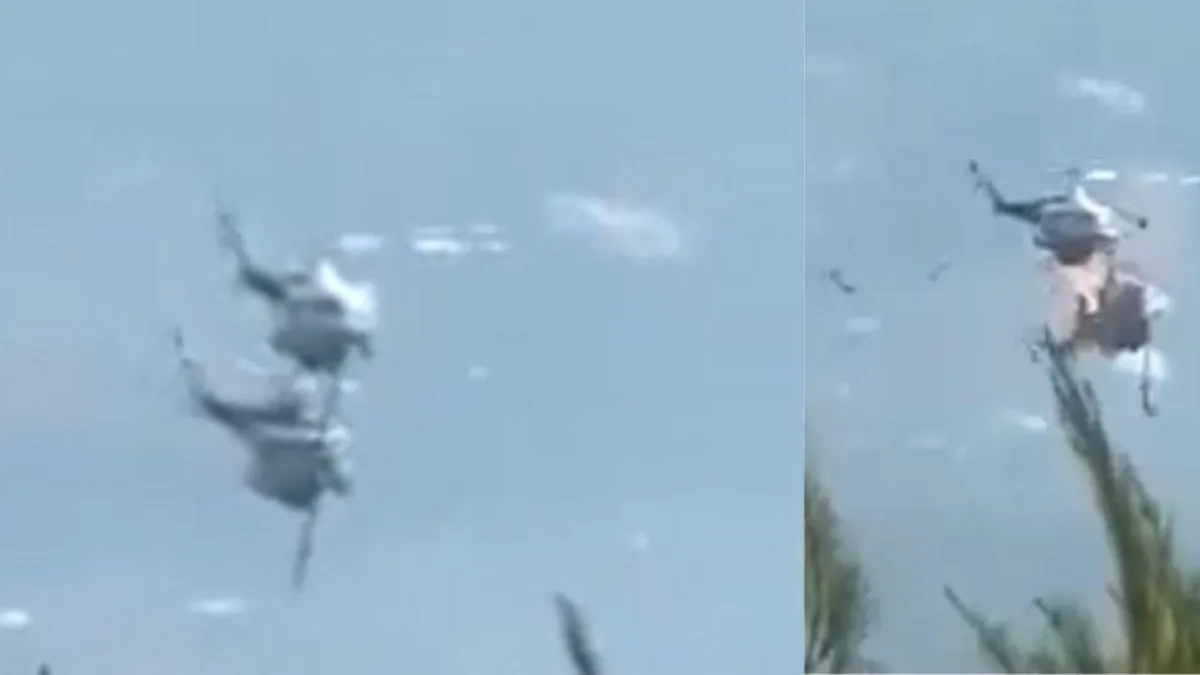 Dos helicópteros colisionaron en Grecia mientras participaban en labores de extinción de un incendio: hay cuatro heridos