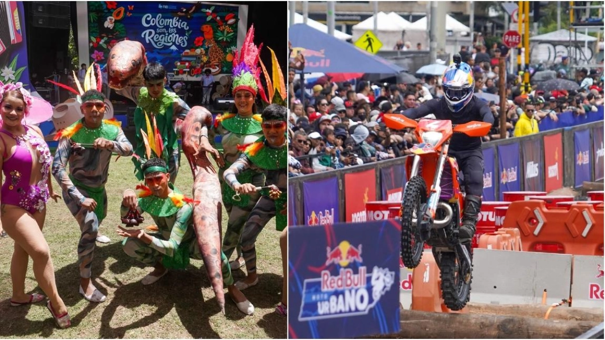 Feria 'Colombia son las Regiones' y Red Bull Moto Urbano: dos experiencias que reunieron cultura y adrenalina en Bogotá