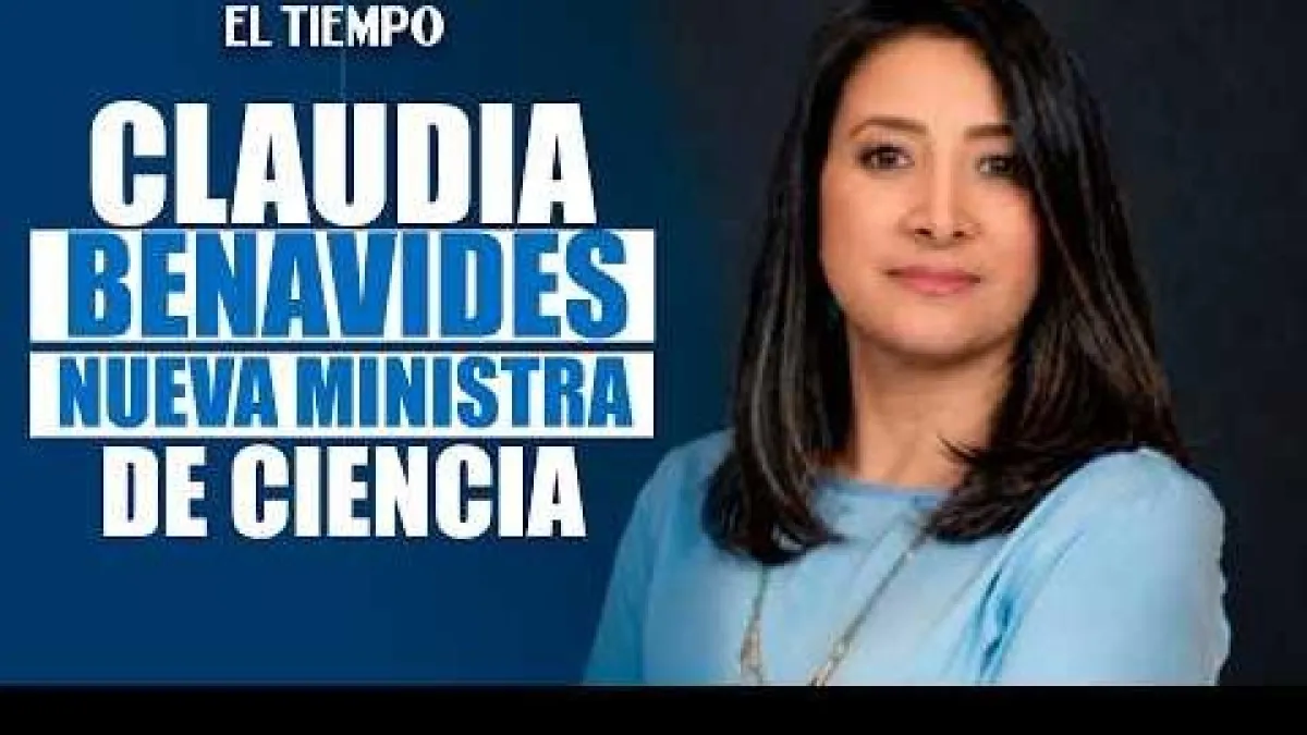 Abelardo De La Espriella designa a Claudia Benavides como ministra de Ciencia