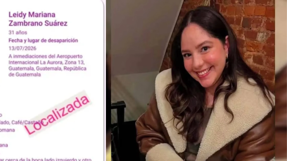 Colombiana reportada como desaparecida en Guatemala fue localizada tras casi tres semanas sin comunicación con sus familiares