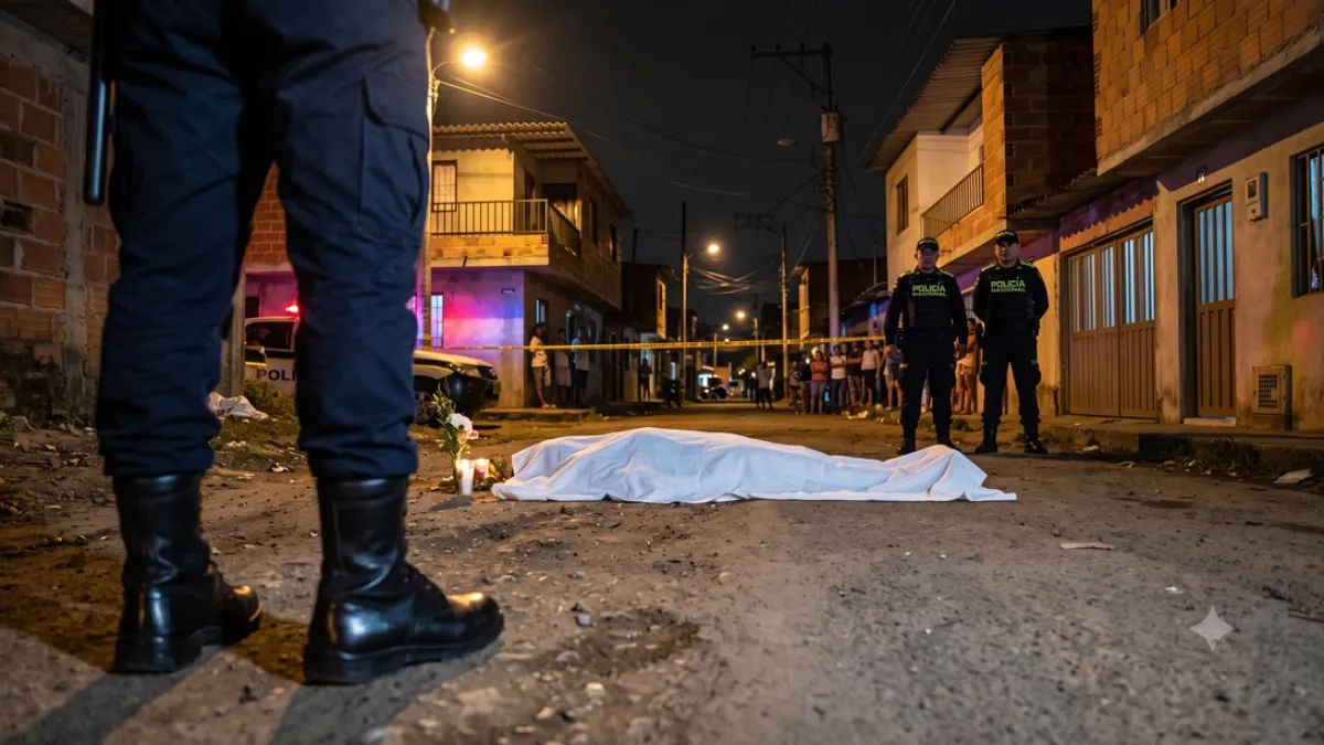 Dolor en el oriente de Cali por el asesinato de un niño de 13 años impactado por una bala perdida en un tiroteo