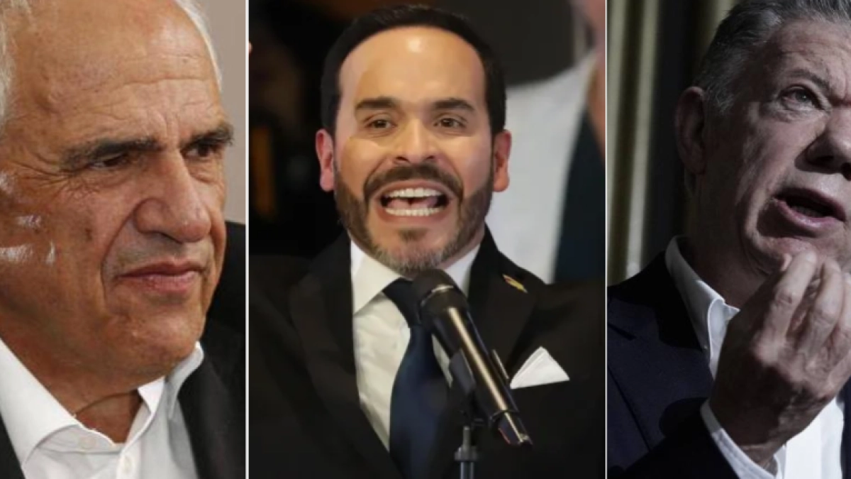 Las reacciones de Ernesto Samper y Juan Manuel Santos tras no ser invitados a posesión del presidente electo Abelardo De La Espriella en Cali