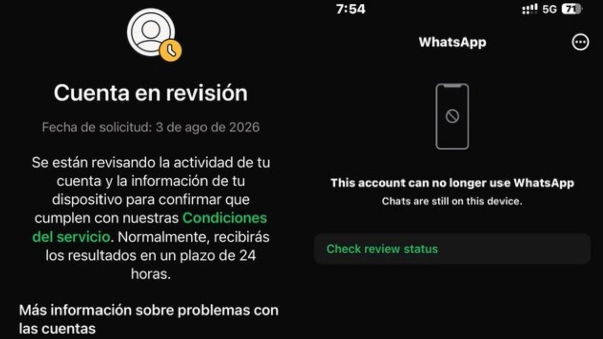 ¿Qué significa 'Cuenta en revisión' en WhatsApp y qué hacer si no puede acceder a sus chats?
