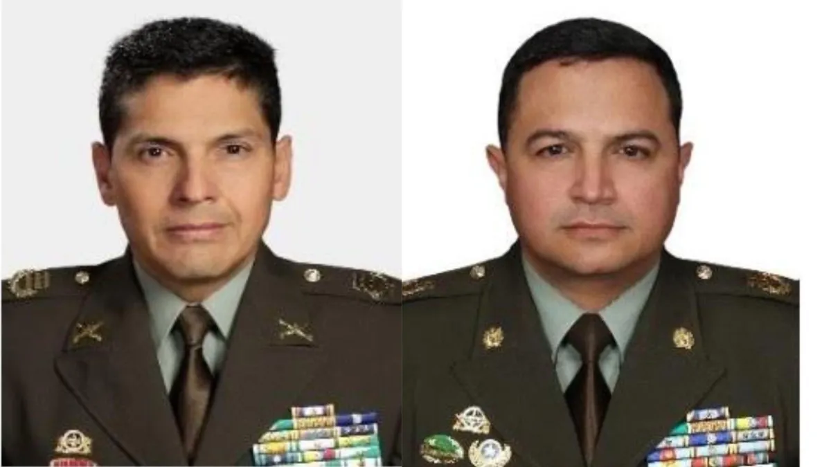Los dos generales retirados expertos en inteligencia que dirigirán la Policía en el gobierno de Abelardo De La Espriella: estos son sus perfiles