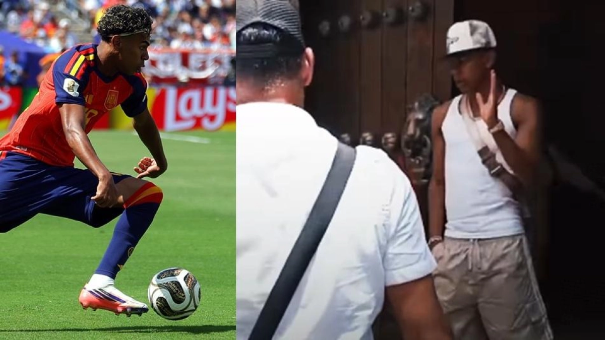 Video | Lamine Yamal celebra su título mundial en Cartagena: el astro del Barcelona está de vacaciones en Colombia