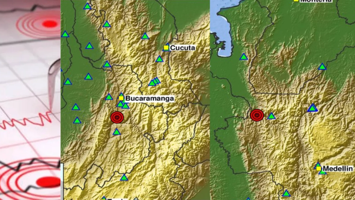 Temblor en Colombia | Dos sismos se registraron durante la noche de este miércoles 5 de agosto; conozca epicentro, profundidad y magnitud