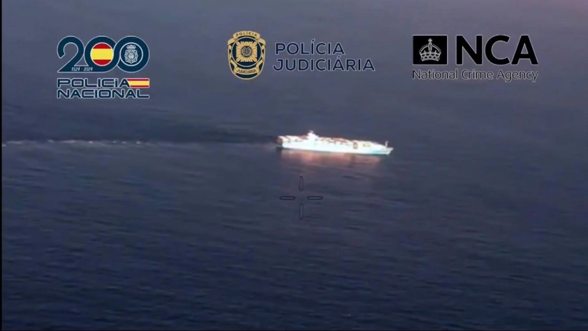El golpe que frustró el ingreso de 5 toneladas de cocaína a Europa: la droga iba oculta en un portacontenedores y sería del 'clan del Golfo'