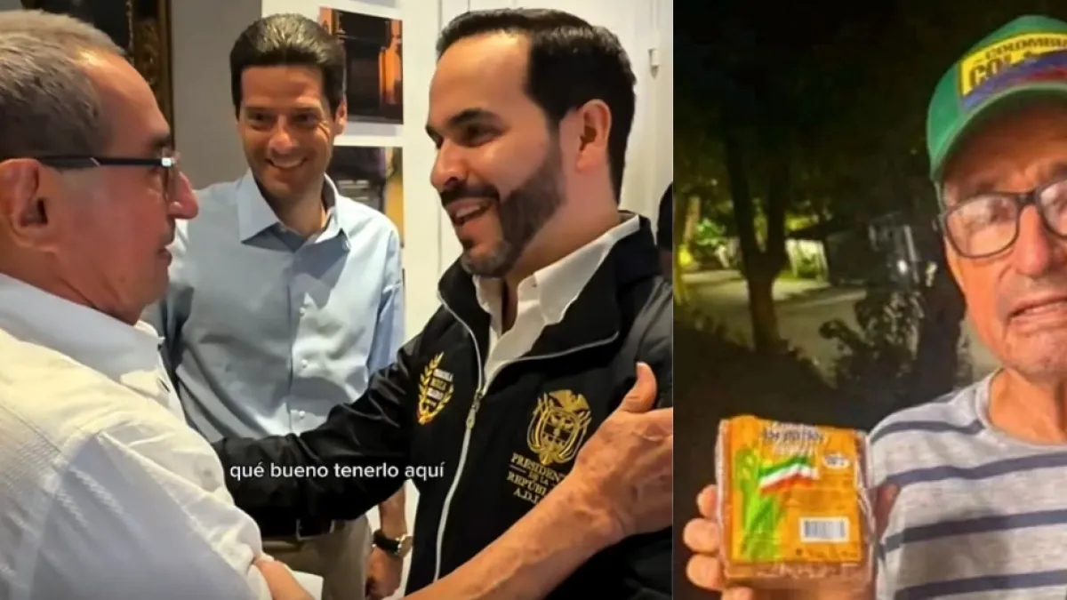 Don Luis Felipe, vendedor de panela, ya está presente en la ceremonia de posesión de Abelardo De La Espriella en Cali