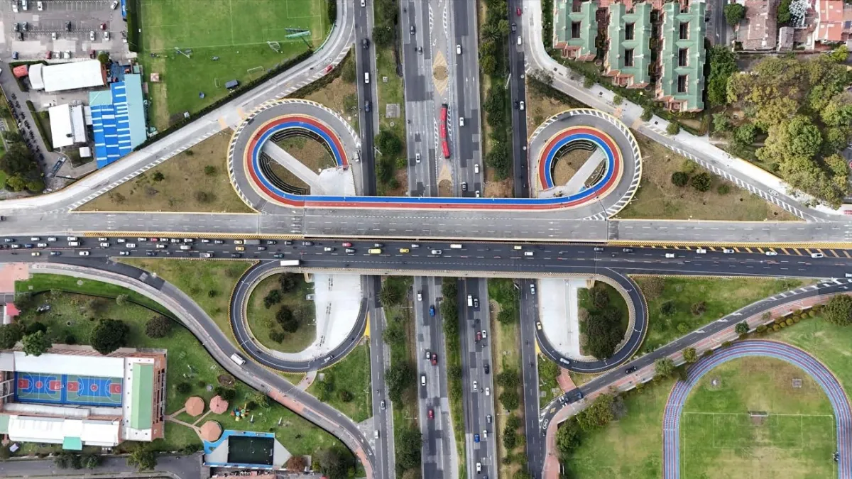 El tráfico se reducirá en al menos 15 minutos tras la habilitación del puente de la calle 153 con Autopista Norte en Bogotá