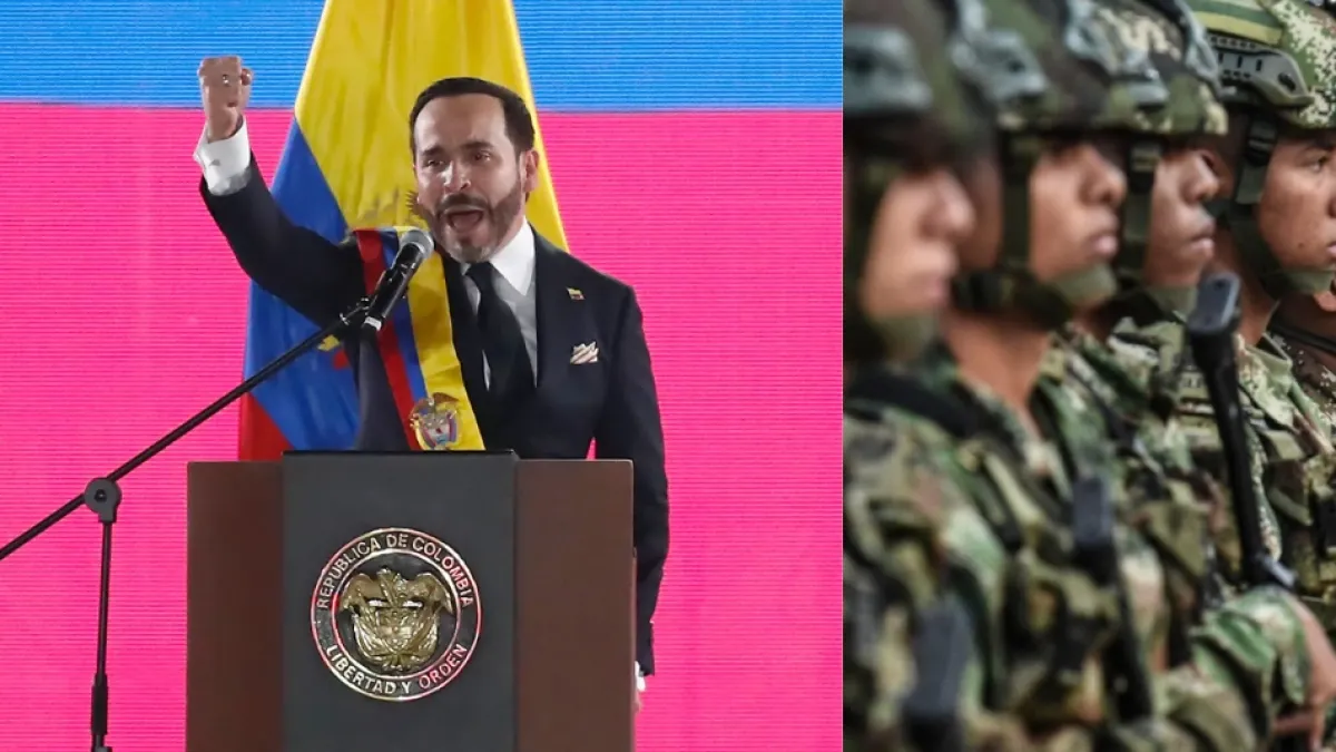 En su primer discurso como presidente, Abelardo De La Espriella anunció medidas contra el crimen: 'La opción del diálogo está completamente agotada'