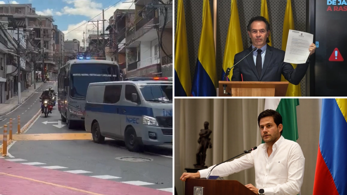 'Fin de la catedral 2.0': autoridades de Medellín y Antioquia reaccionaron al traslado de más de un centenar de presos de la cárcel de Itagüí