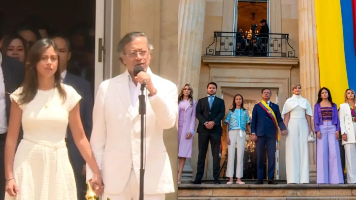 Foto de la familia Petro saliendo de Casa de Nariño: lo que pasó entre 2022 y 2026 en dos imágenes