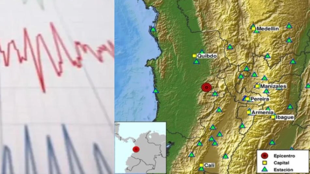 Fuerte terremoto de 7,4 en el occidente de Colombia sacude a todo el país hoy 10 de agosto