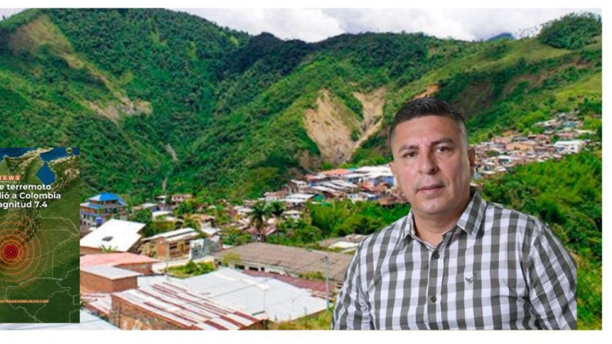 Atención: habla alcalde de San José del Palmar, el epicentro del fuerte terremoto de 7,4 de magnitud que se registró en la mañana de este lunes