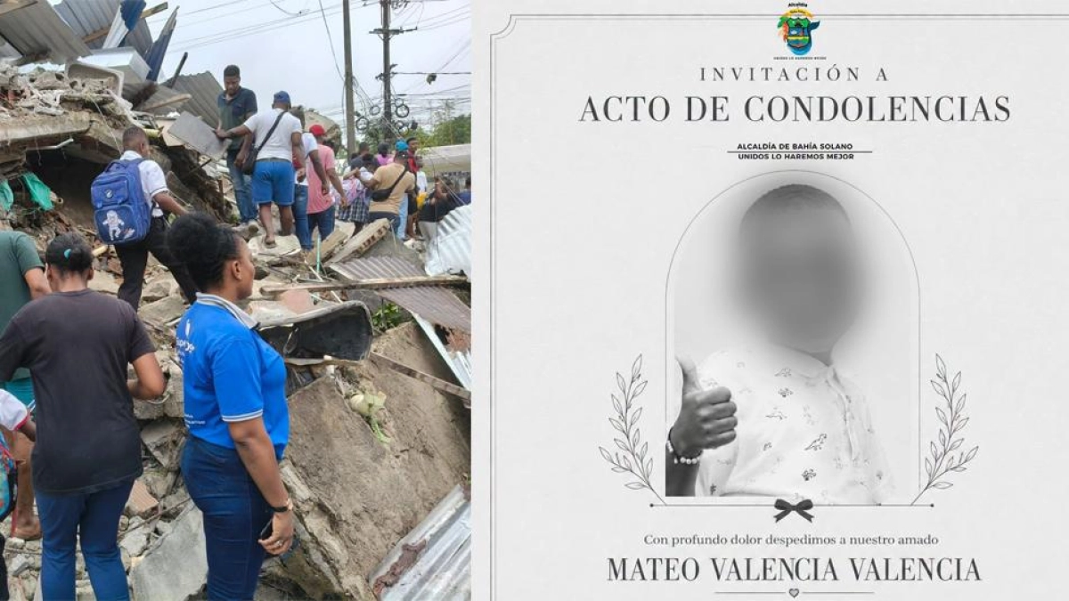 Terremoto en Chocó: murió el hijo del alcalde de Bahía Solano tras desplome de edificio durante el temblor de tierra
