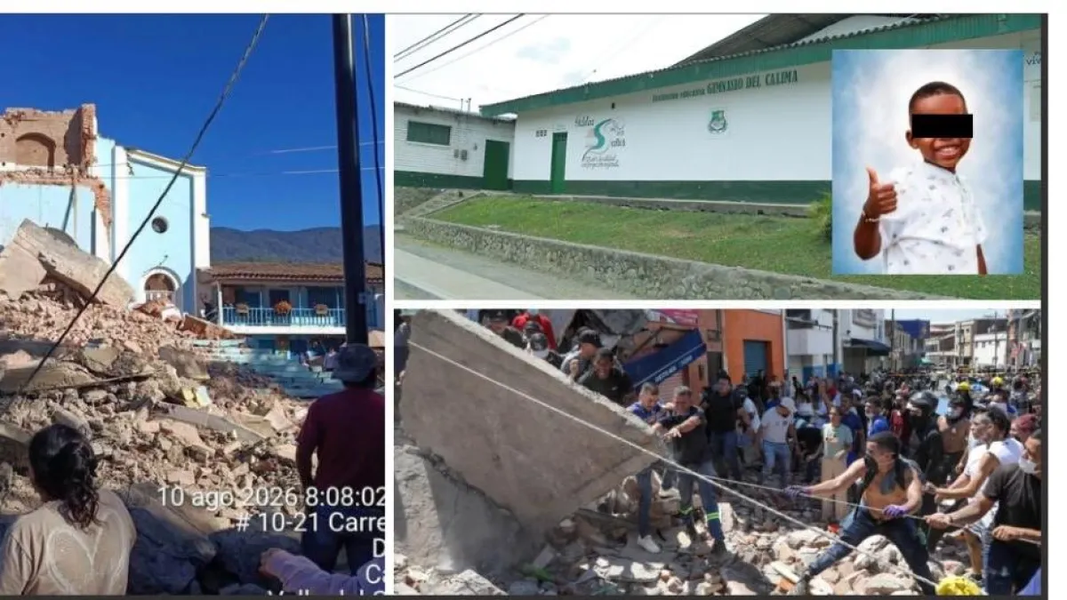 Estas son las identidades de los 4 niños muertos en colegio ubicado en Calima, Valle, tras el fuerte sismo; hay 20 heridos